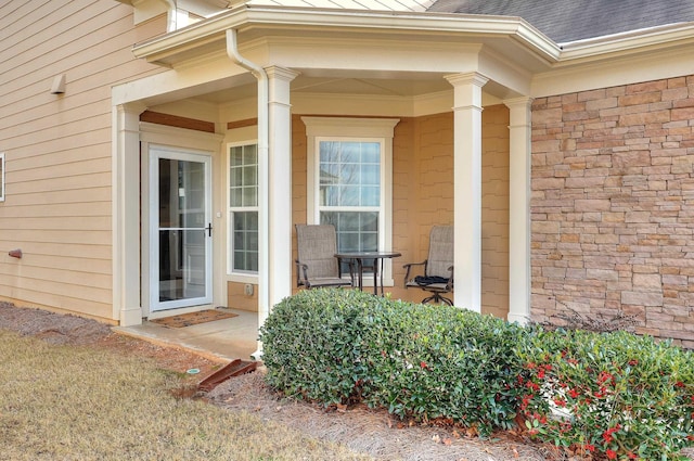 view of property entrance