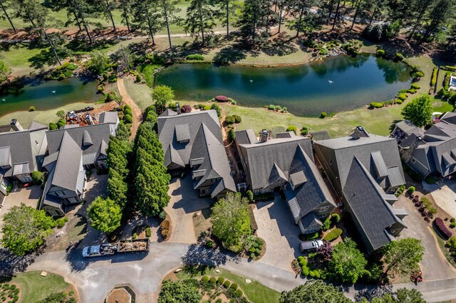 112 Arbors Ln, Eatonton, GA 31024 - aerial view with a residential view and a water view