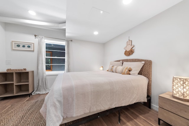 114 Oak Ridge Ln, Eatonton, GA 31024 - bedroom featuring wood finished floors and recessed lighting