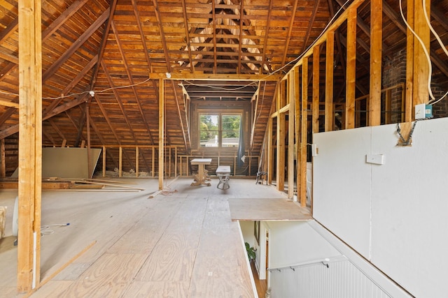 406 Madison Ave, Eatonton, GA 31024 - view of unfinished attic