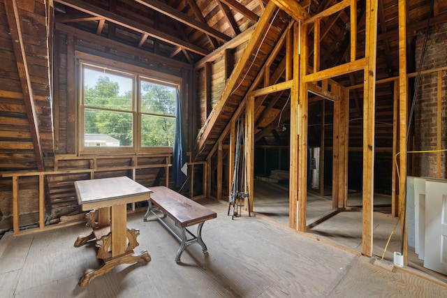 406 Madison Ave, Eatonton, GA 31024 - view of unfinished attic