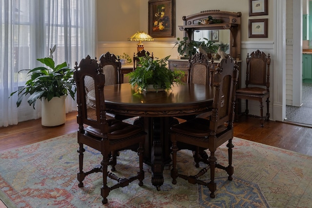 406 Madison Ave, Eatonton, GA 31024 - dining room featuring wood finished floors