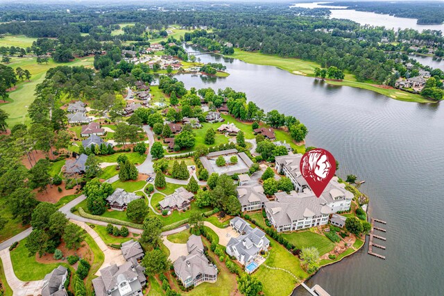 112-UNIT309 Indian Summer Path, Eatonton, GA 31024 - aerial perspective of suburban area with a nearby body of water