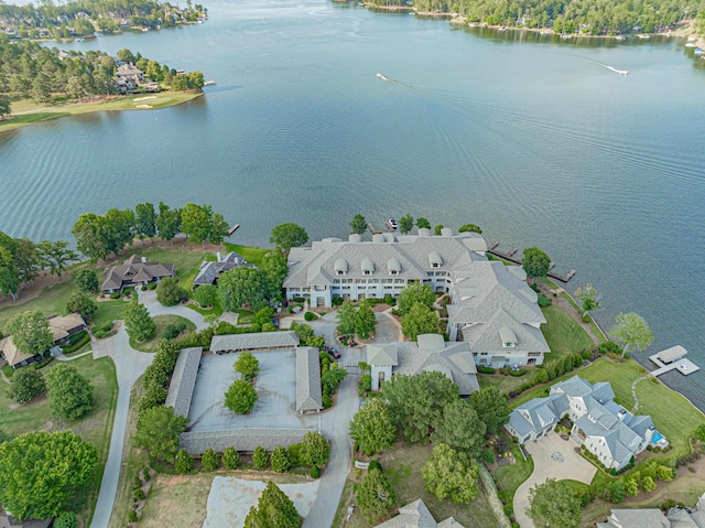 112-UNIT309 Indian Summer Path, Eatonton, GA 31024 - aerial view of residential area featuring a large body of water