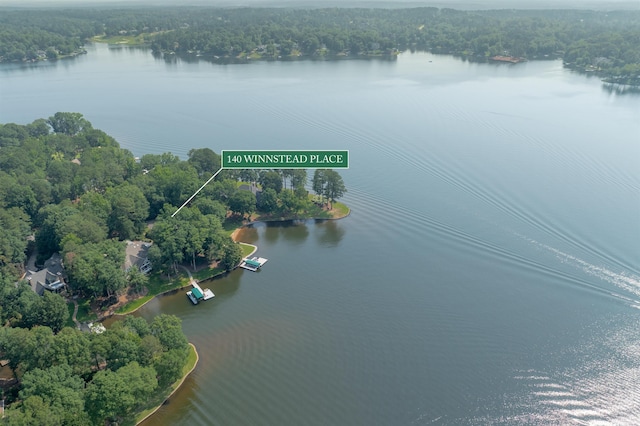 140 Winnstead Pl, Eatonton, GA 31024 - bird's eye view of a nearby body of water