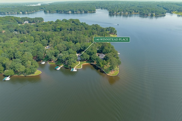 140 Winnstead Pl, Eatonton, GA 31024 - view of property location featuring a nearby body of water and property parcel outlined