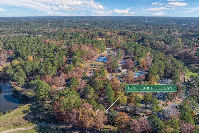 1061B Club House Ln, Greensboro, GA 30642 - drone / aerial view with a forest view