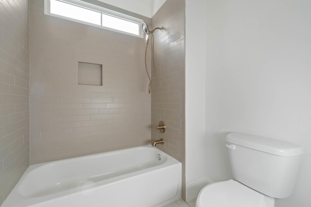 1358 Veranda Park Dr, Madison, GA 30650 - bathroom featuring shower / bath combination and toilet
