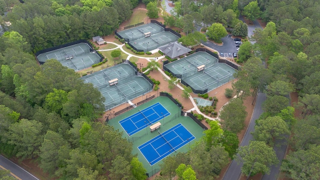 1010F Tailwater, Greensboro, GA 30642 - drone / aerial view with a forest view