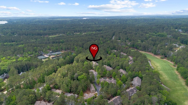 1010F Tailwater, Greensboro, GA 30642 - drone / aerial view with a wooded view