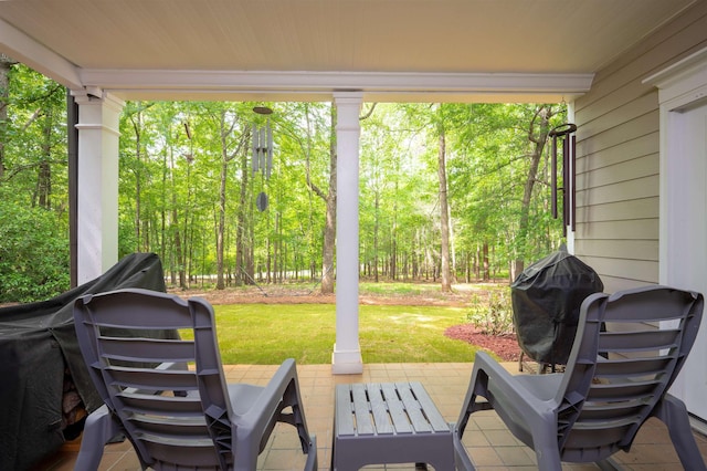 1020 Tallesse Trl, Greensboro, GA 30642 - view of patio / terrace