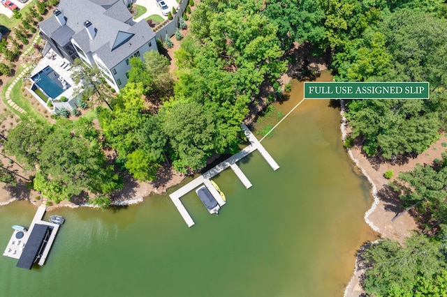 1100 Neary Rdg, Greensboro, GA 30642 - bird's eye view with a water view