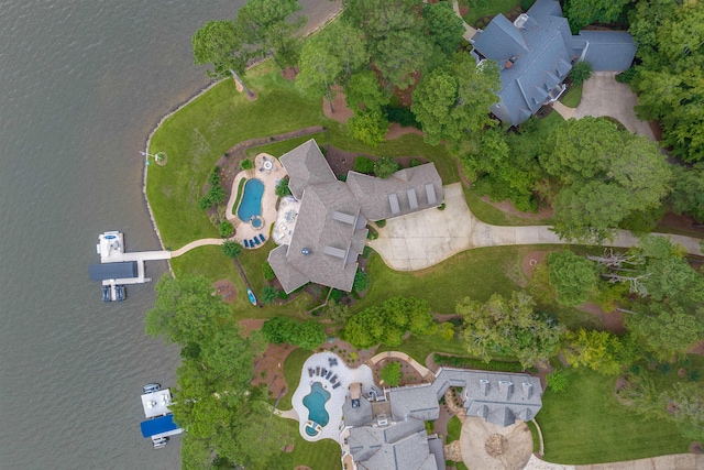 1191 Cory Cir, Greensboro, GA 30642 - aerial view of property and surrounding area with a pool