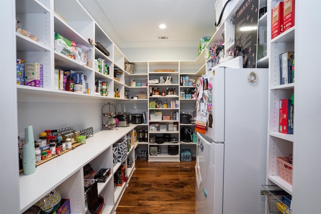 view of pantry