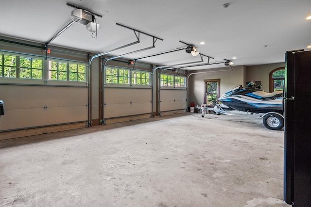1611 Pine Grove Rd, Greensboro, GA 30642 - garage with a garage door opener