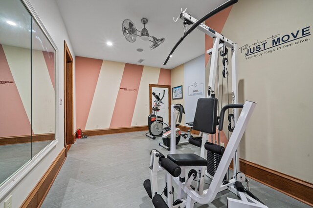 1611 Pine Grove Rd, Greensboro, GA 30642 - view of exercise room