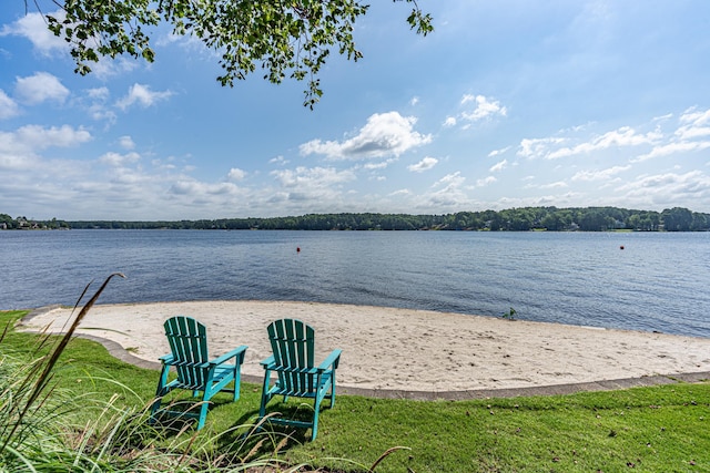 property view of water