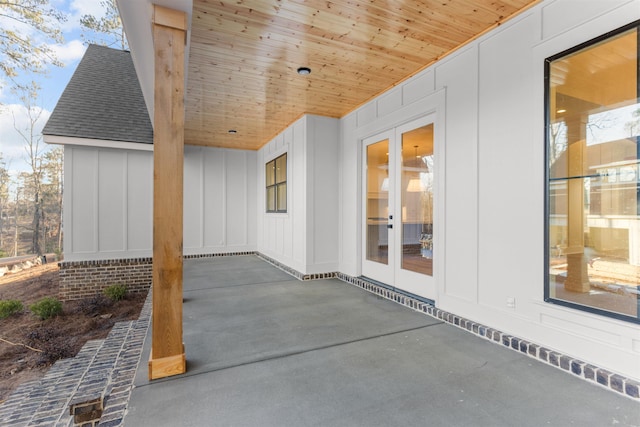 2050 Osprey Poynte, Greensboro, GA 30642 - view of patio / terrace with french doors