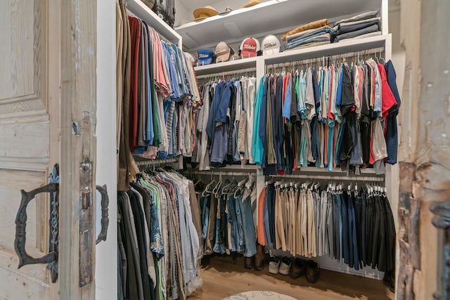 113 Daisy Trl, Milledgeville, GA 31061 - walk in closet featuring wood finished floors
