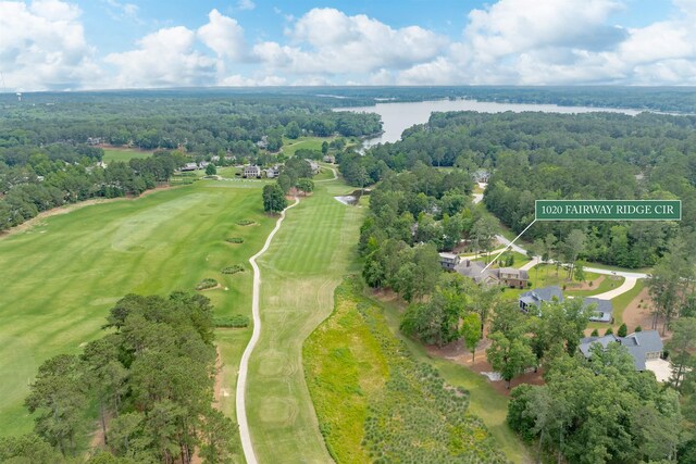 1020 Fairway Ridge Cir, Greensboro, GA 30642 - view of property location with a nearby body of water and a golf club
