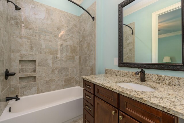 1020 Fairway Ridge Cir, Greensboro, GA 30642 - bathroom featuring  shower combination and vanity