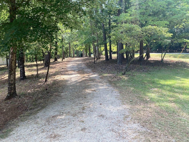 view of road