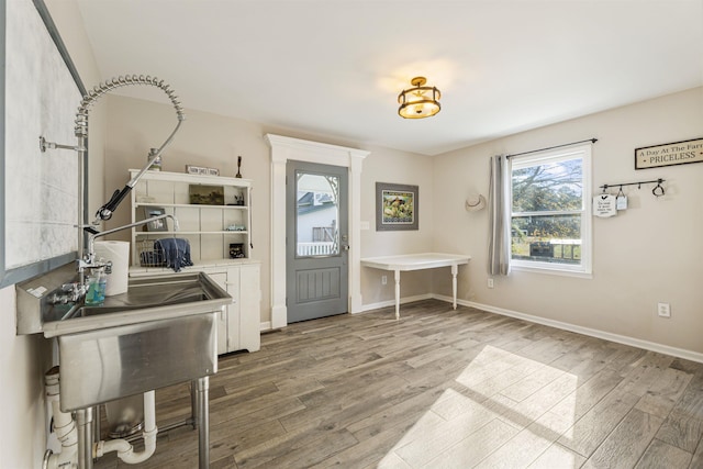 4410 Lower Apalachee Rd, Madison, GA 30650 - interior space featuring baseboards and wood finished floors