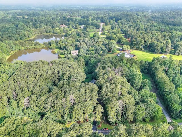 243 Riverbend Dr, Eatonton, GA 31024 - aerial overview of property's location with a forest and a large body of water