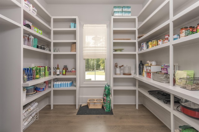 view of pantry