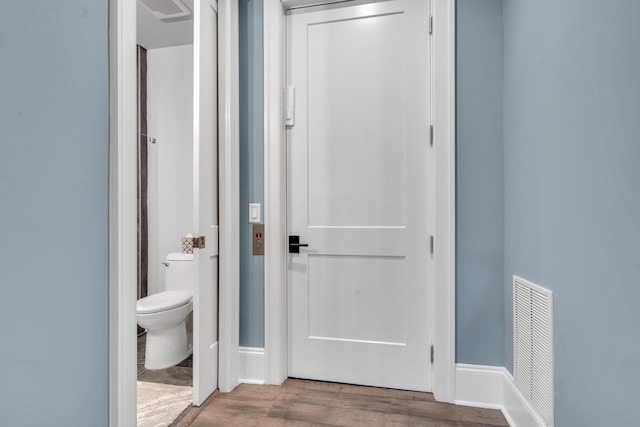 1191 Sugar Run, Greensboro, GA 30642 - bathroom featuring toilet and wood finished floors