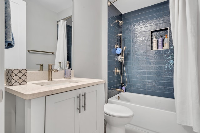 1191 Sugar Run, Greensboro, GA 30642 - bathroom with shower / tub combo, toilet, and vanity