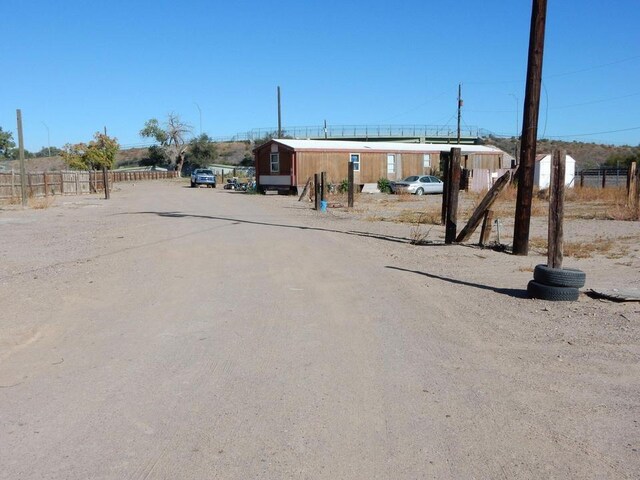 view of road
