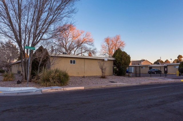 view of property exterior