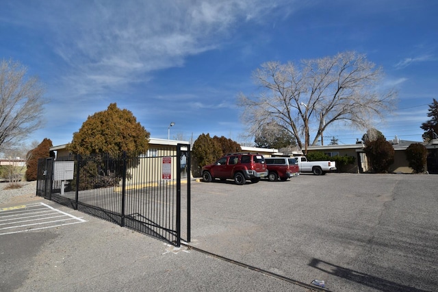 view of vehicle parking