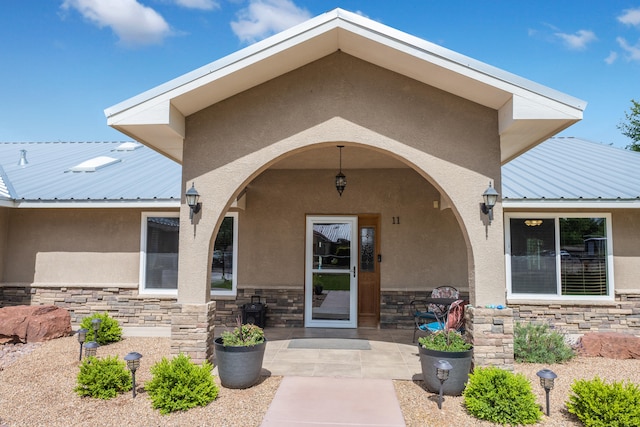 view of entrance to property