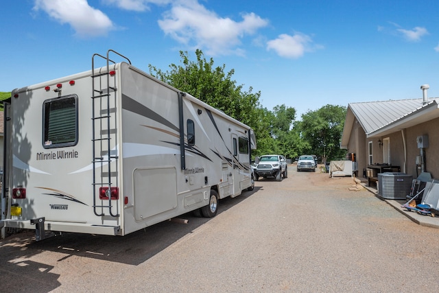 view of vehicle parking