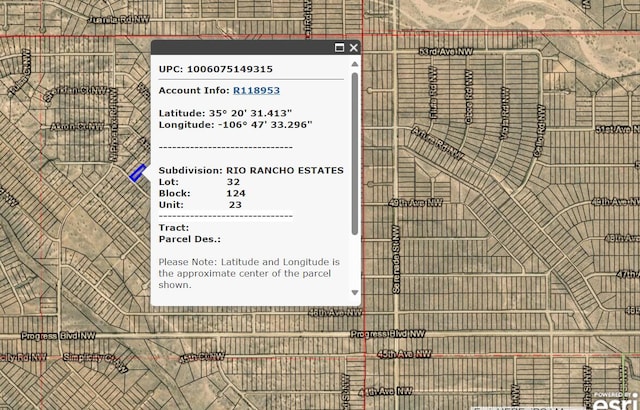 XXX Labrador Rd NW Unit 23, Rio Rancho NM, 87144 land for sale