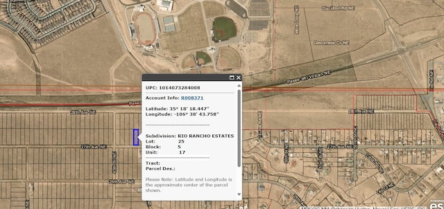 4517 27th Ave NE Unit 17, Rio Rancho NM, 87144 land for sale