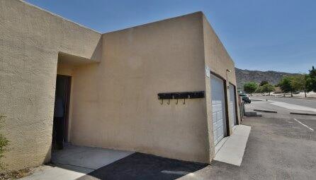 view of home's exterior with a garage