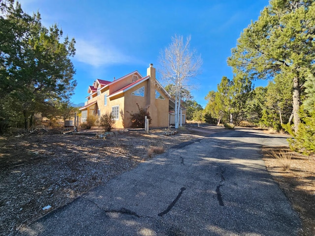 view of side of home