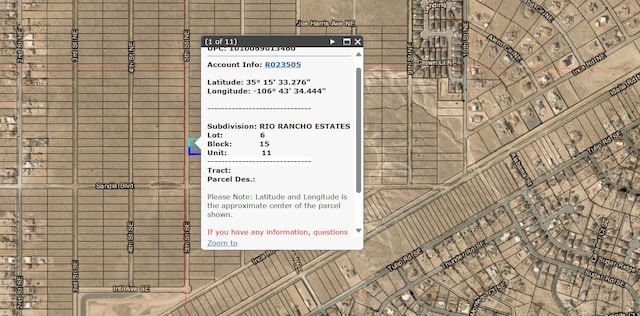 20 5th St NE Unit 11, Rio Rancho NM, 87144 land for sale