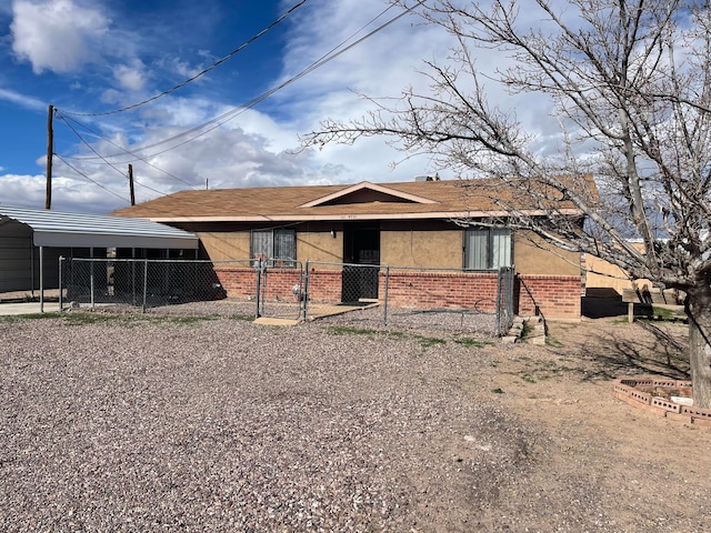 view of front of house