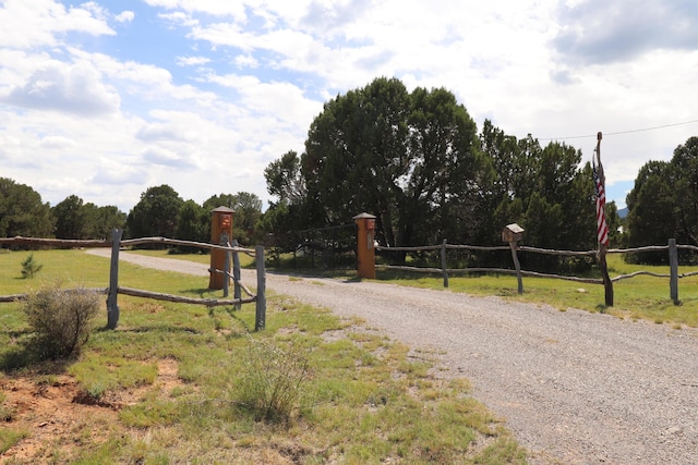 112 Ten Pines Rd, Torreon, NM 87061 - view of dirt / gravel road