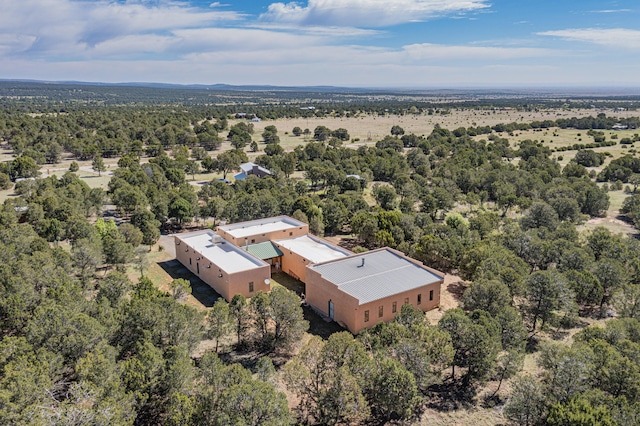 112 Ten Pines Rd, Torreon, NM 87061 - view of subject property featuring a heavily wooded area