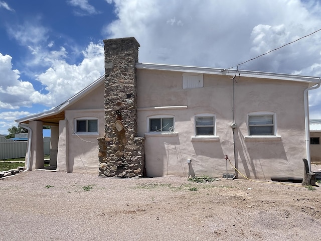 view of rear view of house