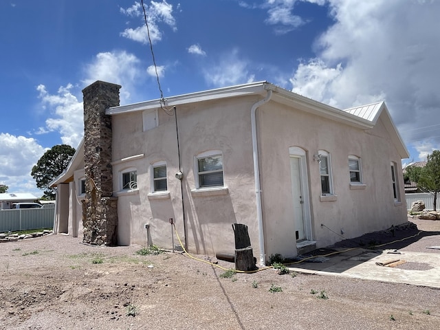 view of side of property