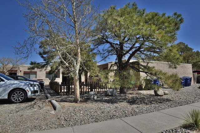 view of pueblo-style house