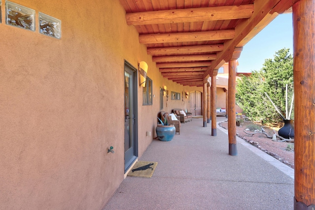 view of patio