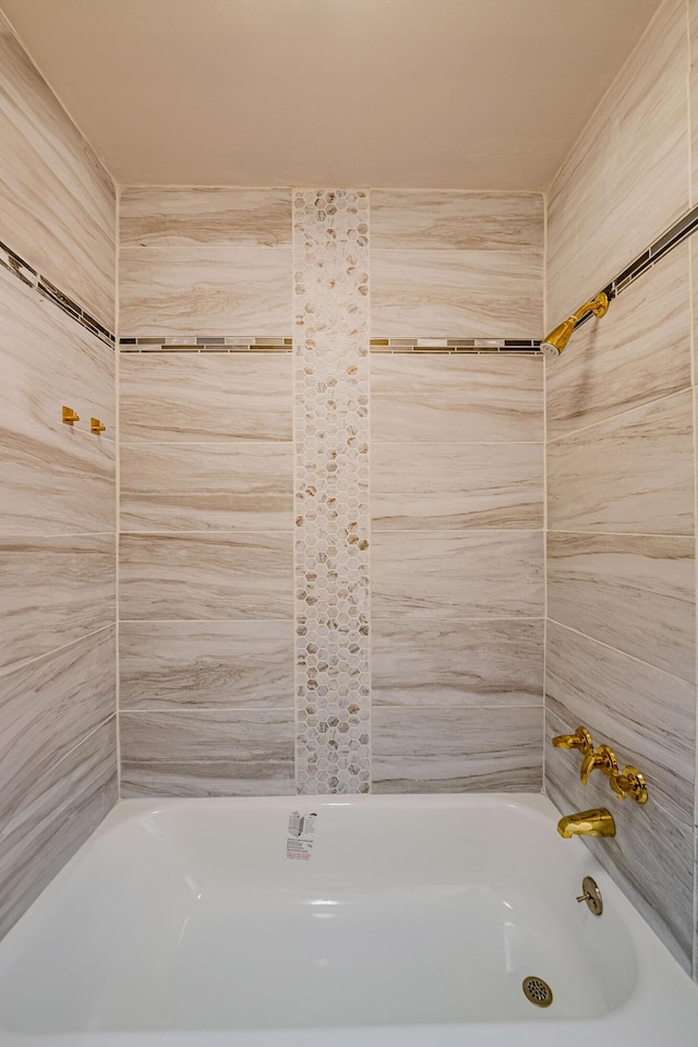 bathroom featuring a bathing tub