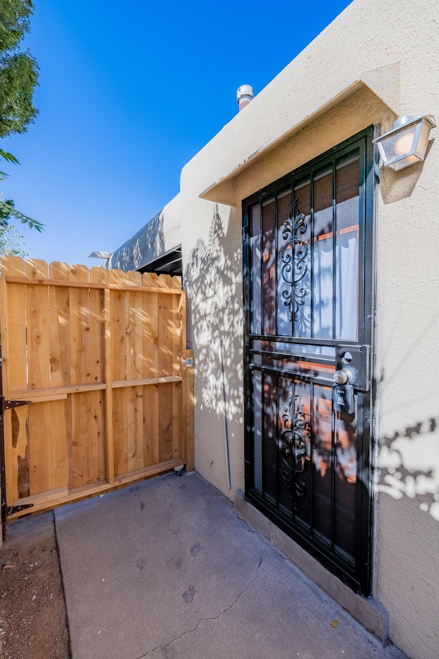 view of property entrance